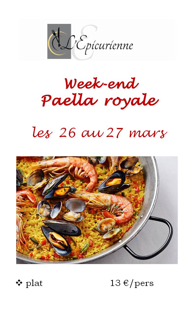 week end Paella